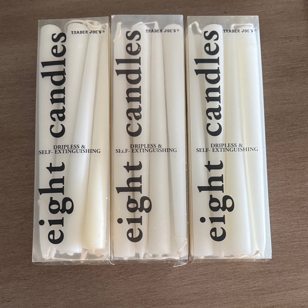Trader Joe’s Tapered Candles